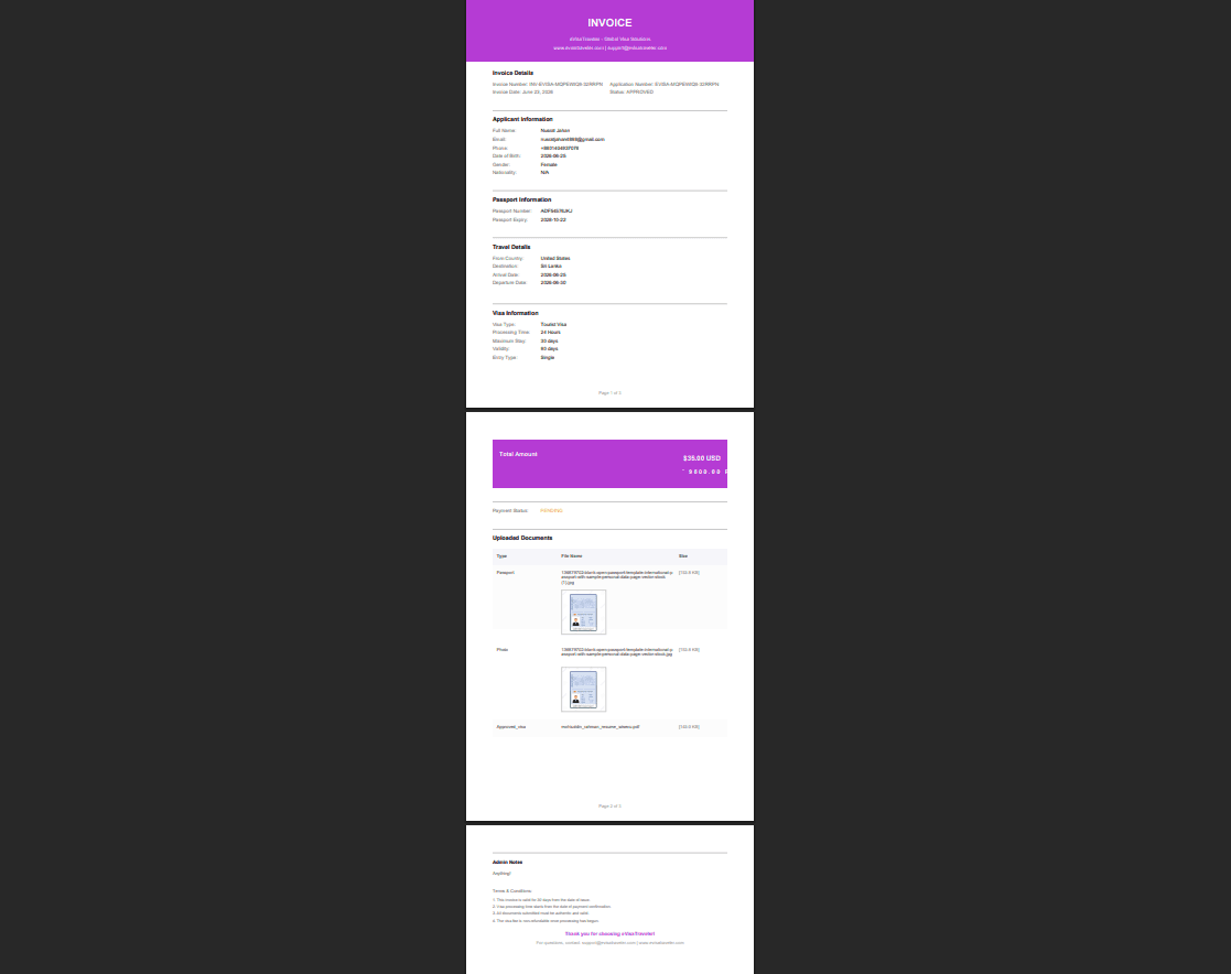 Invoicing